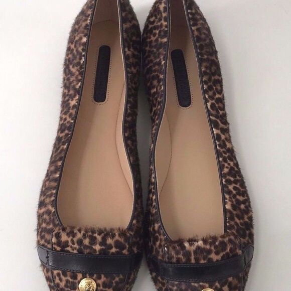 Longchamp Womens Leather Ballerinas Flats Shoes 5 - Picture 2 of 8